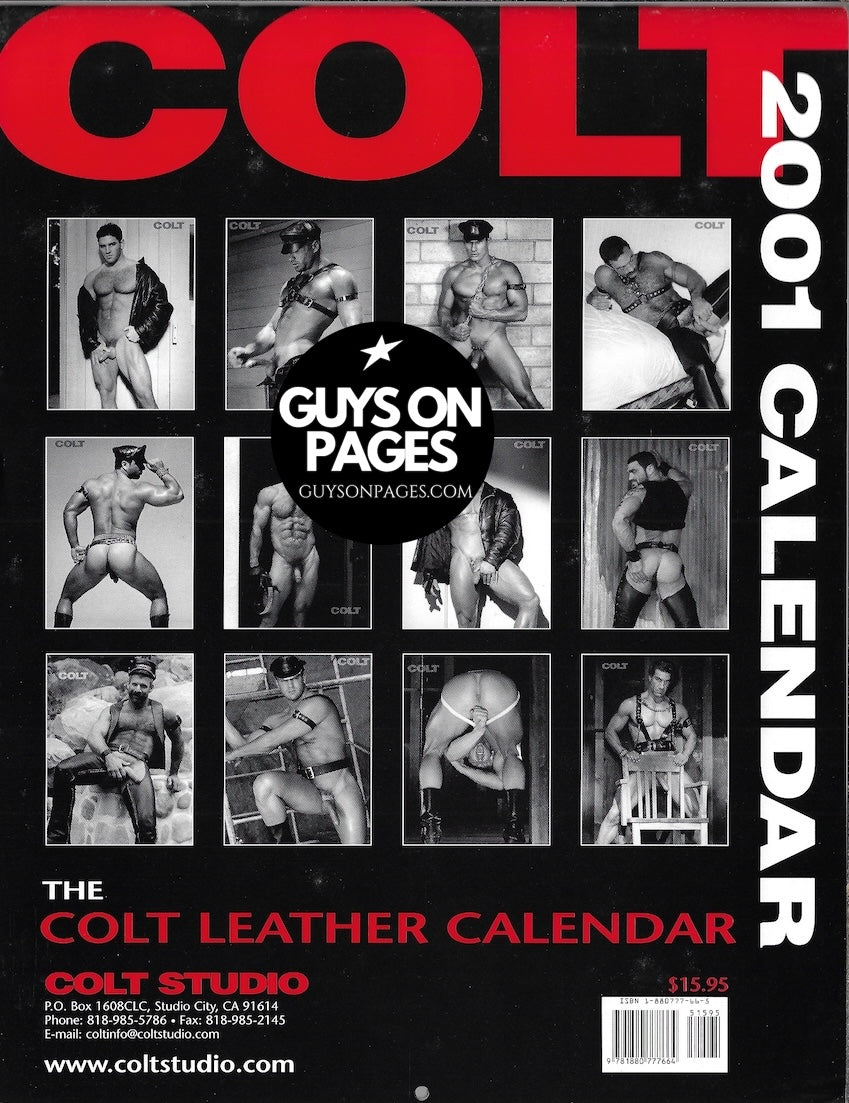 Colt Calendar 2001 - Colt Leather