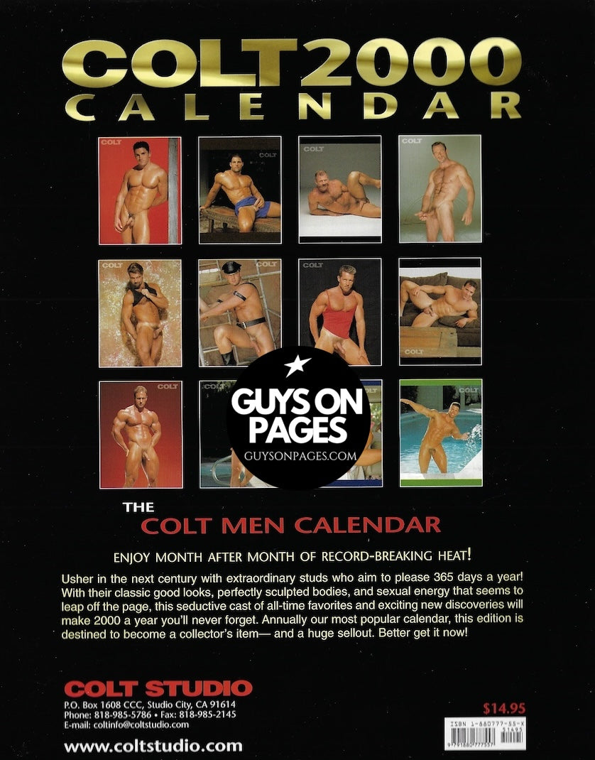 Colt Calendar 2000 - Colt Men
