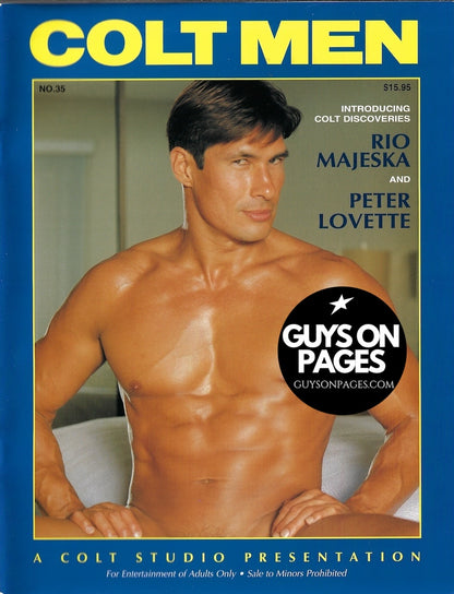 Colt Men Magazine 35 - RIO MAJESKA Peter Lovette
