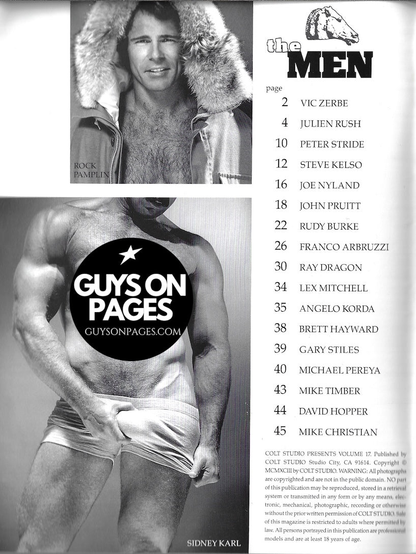 Colt Studio Presents 17 - Hairy Chested Men