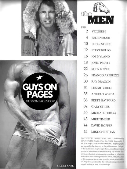 Colt Studio Presents 17 - Hairy Chested Men