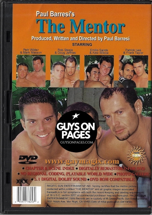 DVD - The Mentor By Paul Barresi