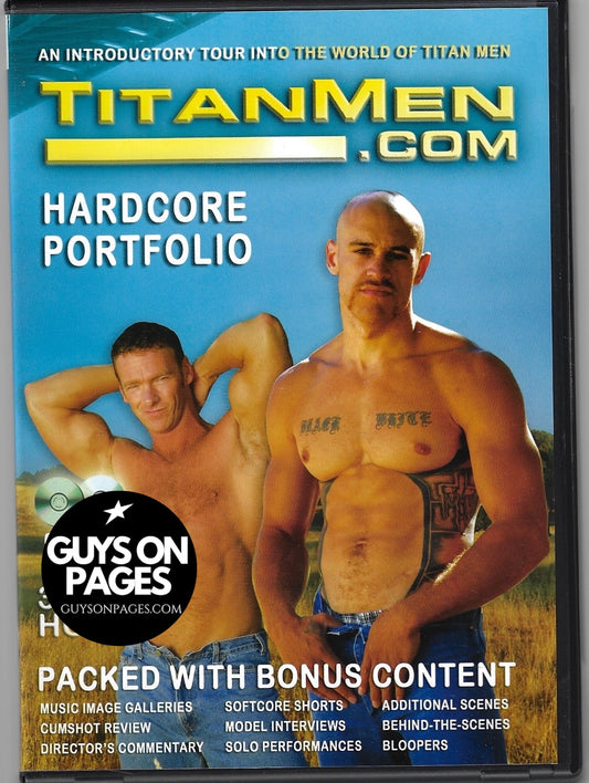 DVD - Titan Men Hardcore Portfolio Double Disc