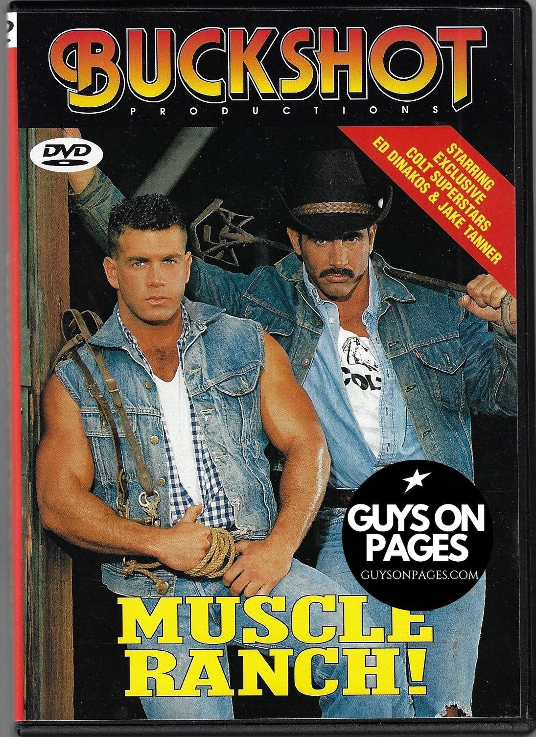 DVD - Muscle Ranch Ed Dinakos Jake Tanner Colt