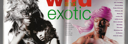 For Women Magazine - JEFF GOLDBLUM Laura Dern PETER ASHWORTH