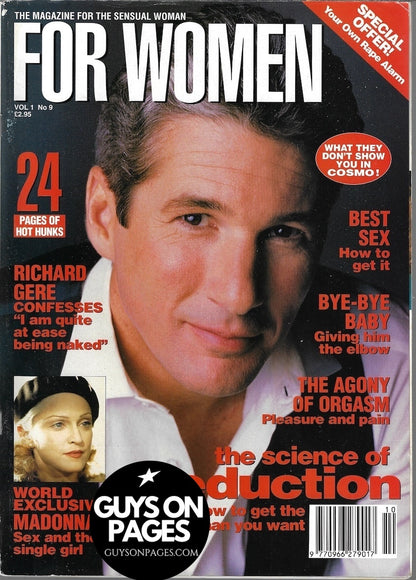 For Women Magazine - RICHARD GERE Madonna PETER ASHWORTH