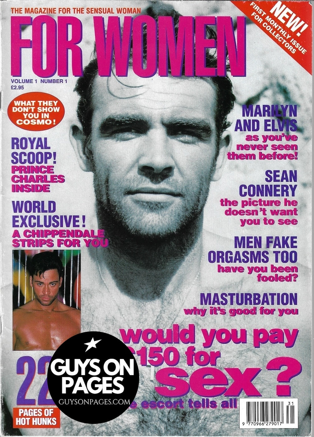 For Women Magazine - SEAN CONNERY Launch Issue 1