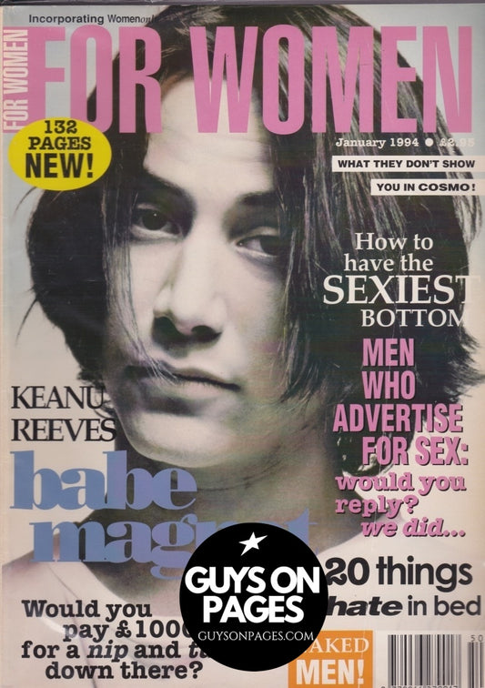 For Women Magazine - Keanu Reeves