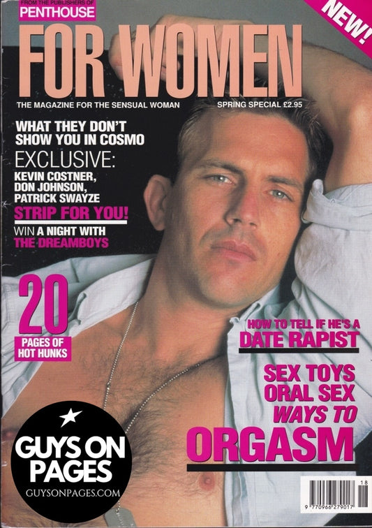 For Women Magazine - KEVIN COSTNER Enzo Junior PETER ASHWORTH
