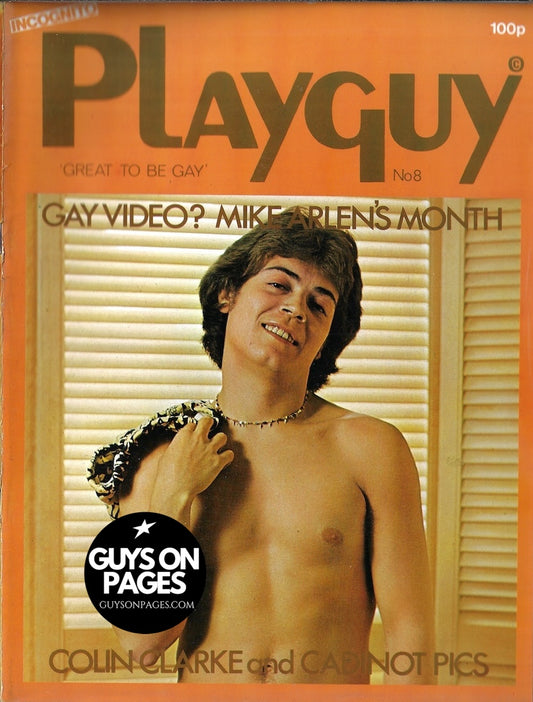 Playguy Magazine 8 - Colin Clarke MIKE ARLEN 1975