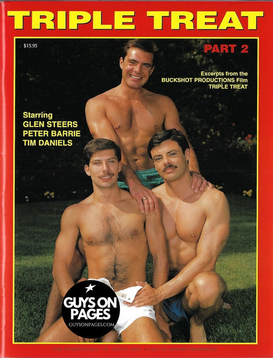 Triple Treat Magazine - Glen Steers TIM DANIELS Peter Barrie