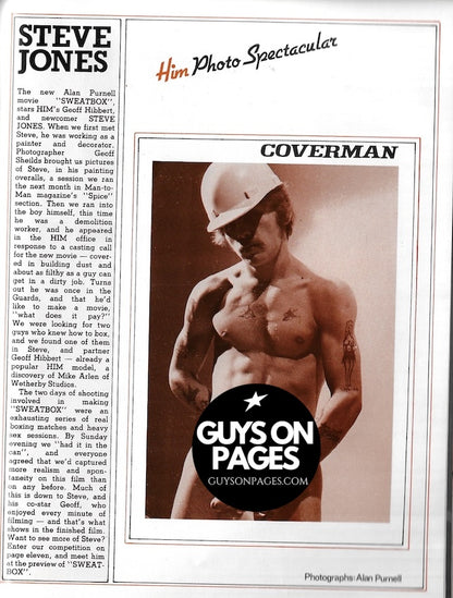 Him Monthly Magazine - Steve Jones