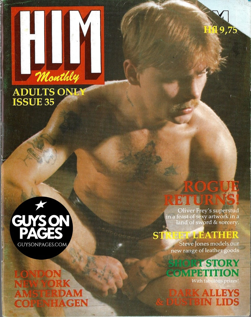 Him Monthly Magazine 35 - STEVE JONES Colt TOBY