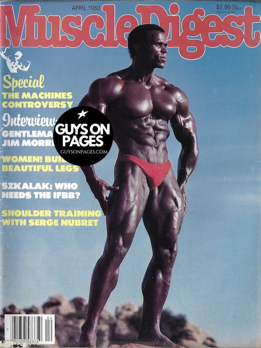 Muscle Digest Magazine - Serge Nubret