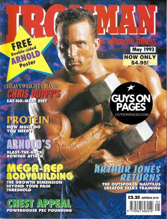 Ironman Magazine - Chris Duffy Arnold Schwarzenegger