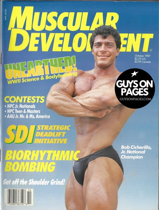 Muscular Development Magazine - Bob Cicherillo