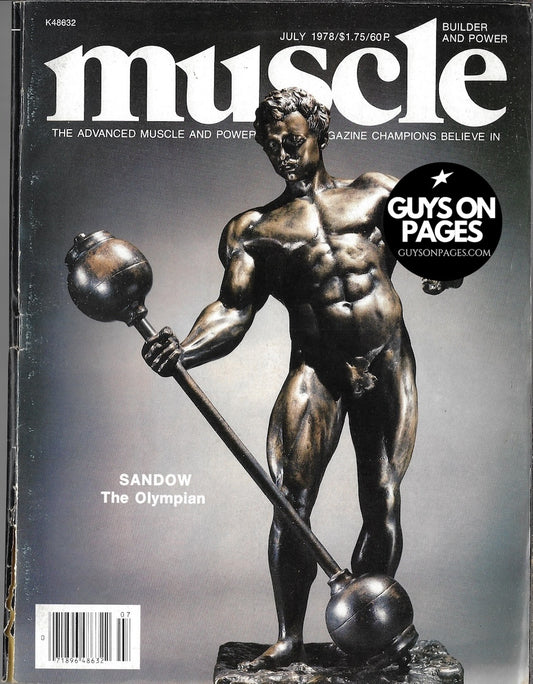 Muscle Builder Magazine - Arnold Schwarzenegger 1978