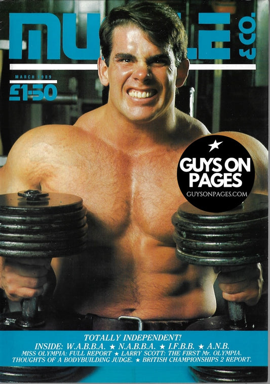 Muscle & Co Magazine - 1989 Jim Quinn