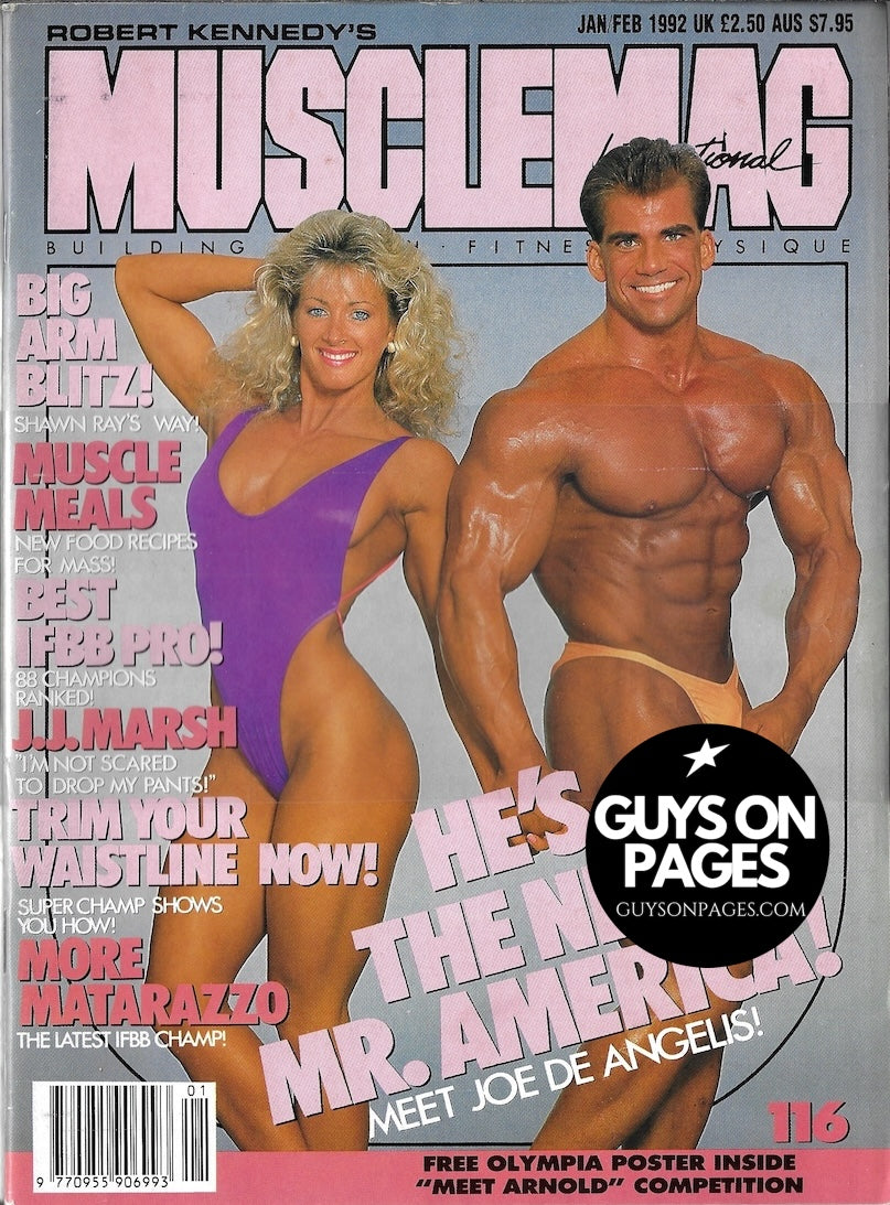 Muscle Mag International 1992 - Joe De Angelis