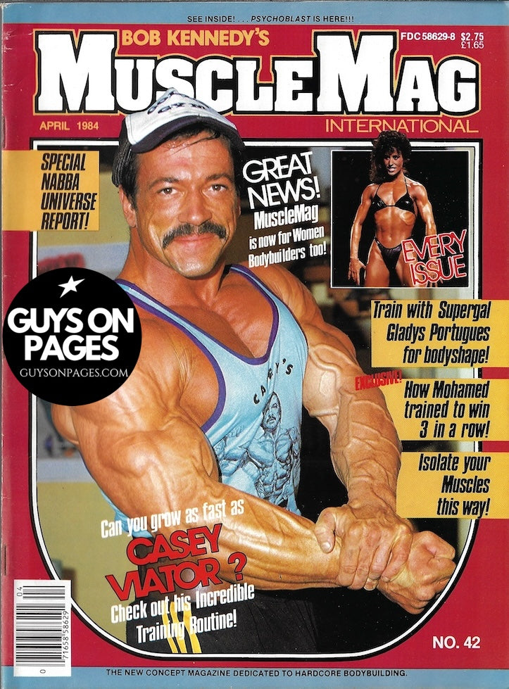 Muscle Mag International 1984 - Casey Viator