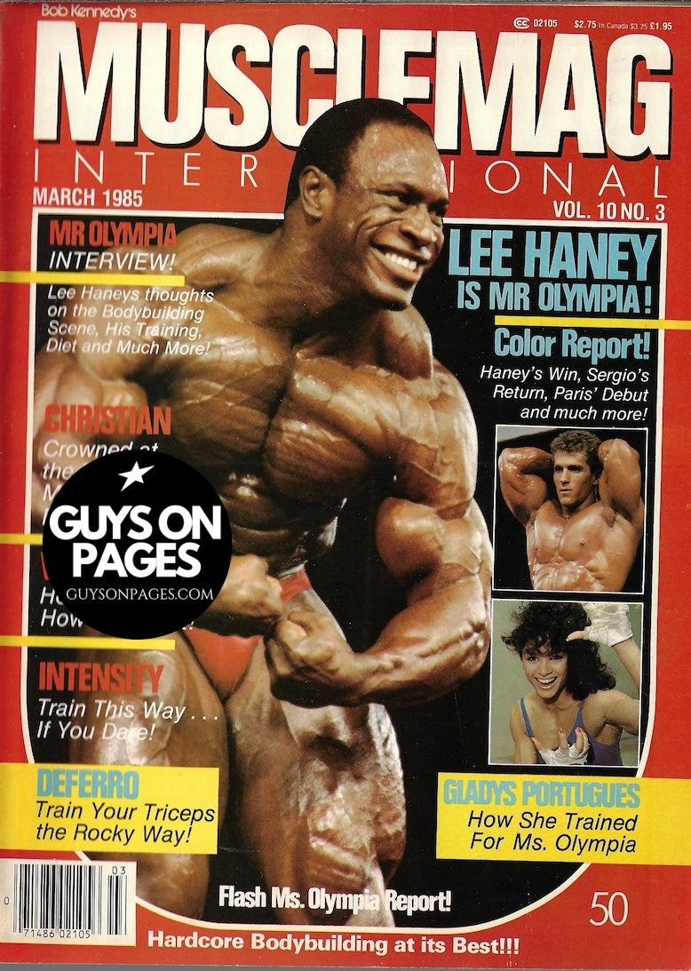Muscle Mag International 1985 - Lee Haney