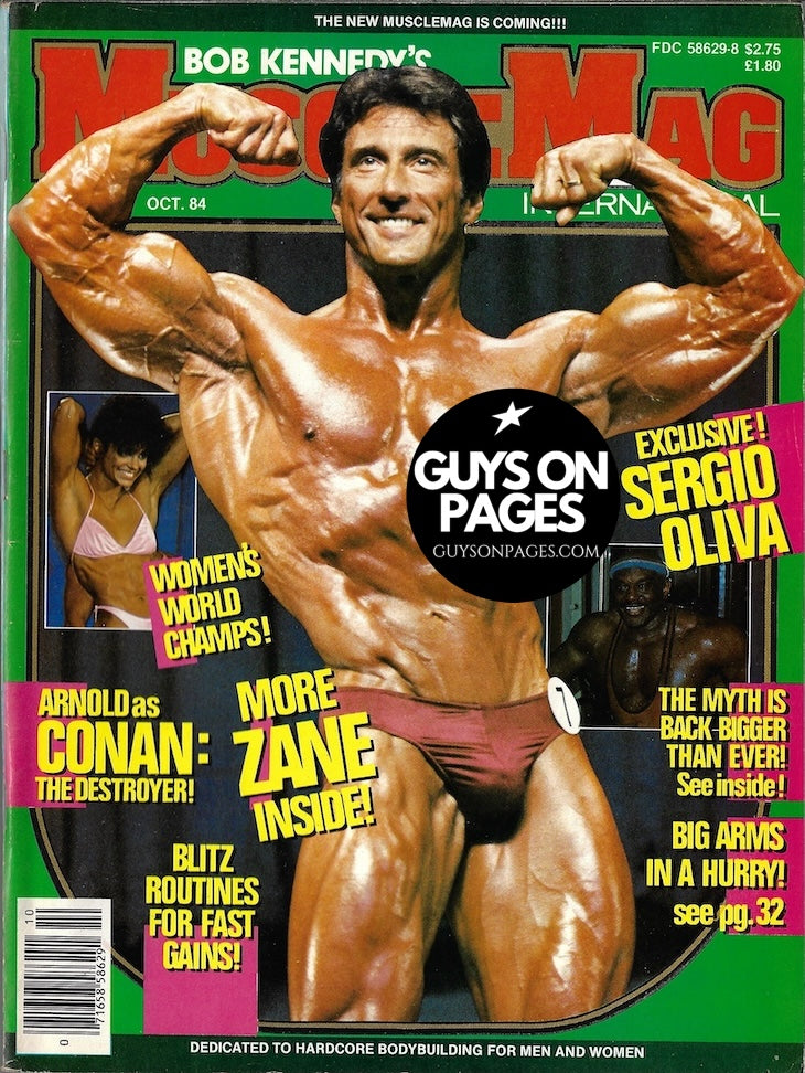 Muscle Mag International 1984 - Frank Zane