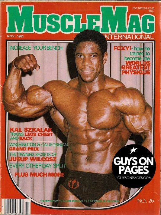 Muscle Mag International 1981 - Bertil Fox