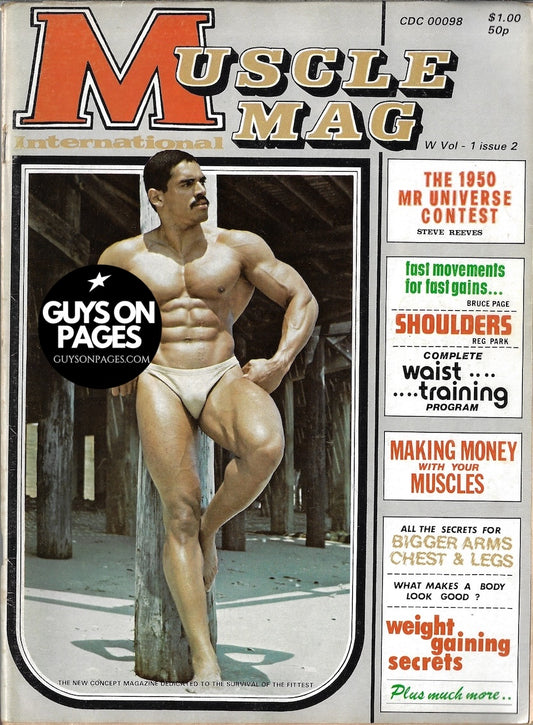 Muscle Mag International 1974 - Rafael Olivera