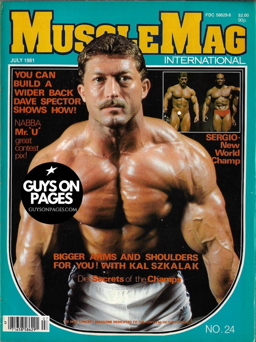 Muscle Mag International 1981 - Kal Szkalak