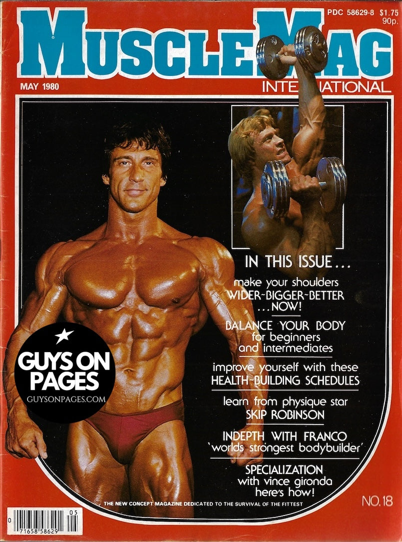 Muscle Mag International 1980 - Frank Zane
