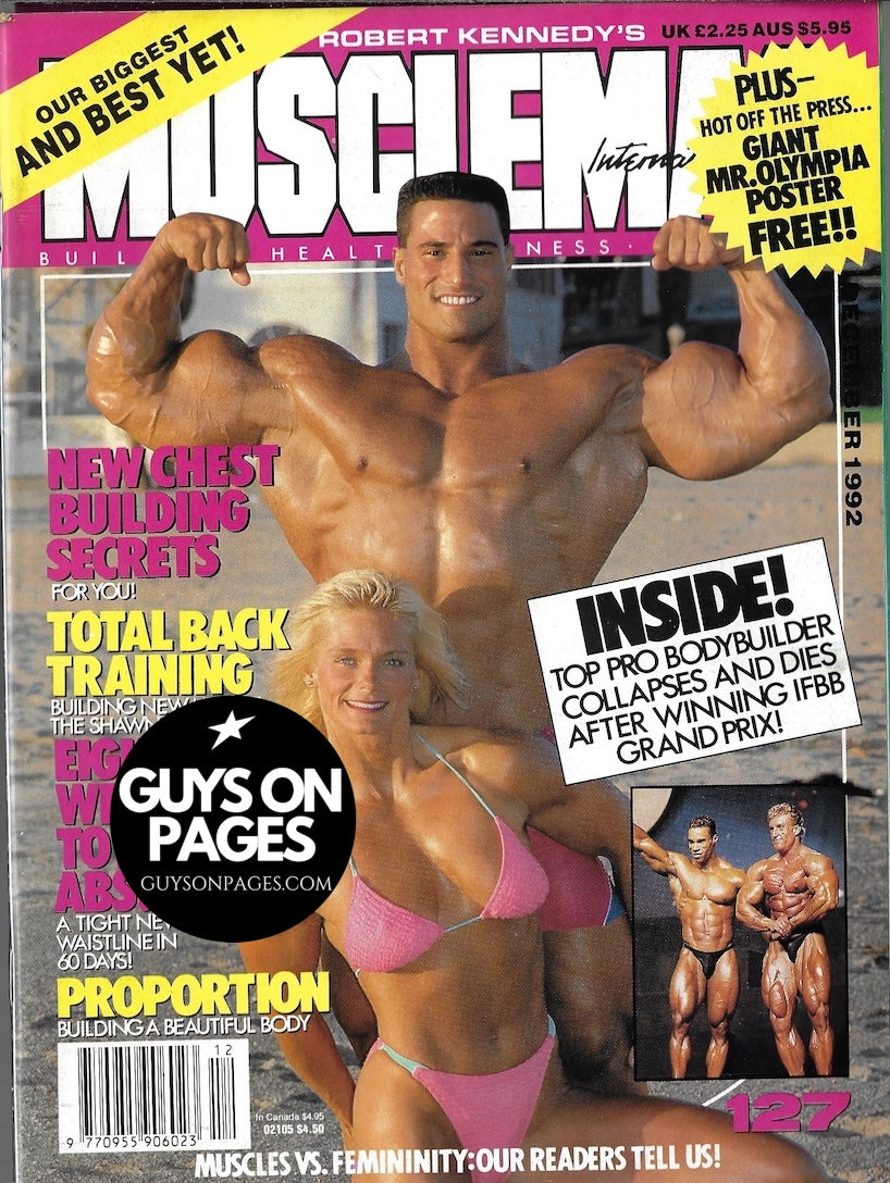 Muscle Mag International 1992 - Raye Hollitt Mike Matarazzo
