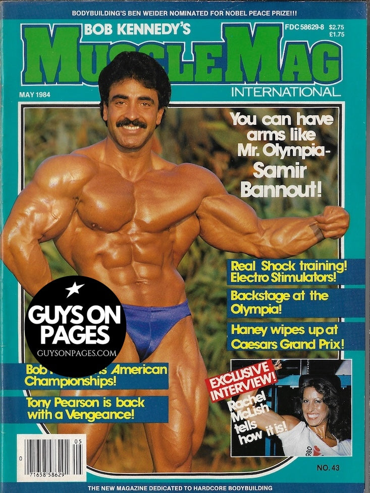 Muscle Mag International 1984 - Samir Bannout