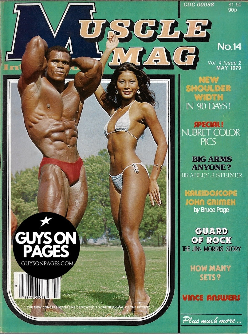 Muscle Mag International 1979 - Serge Nubret