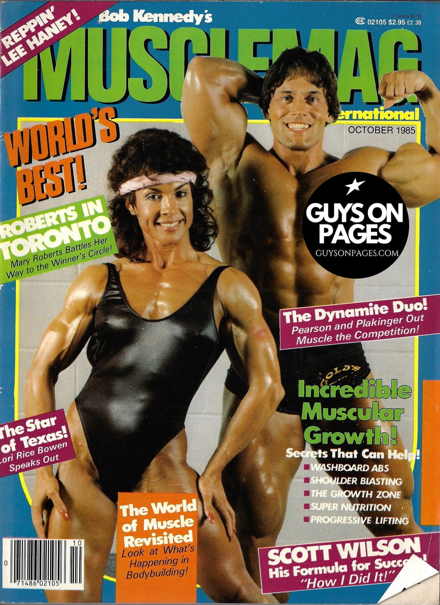 Muscle Mag International 1985 - Bob Birdsong