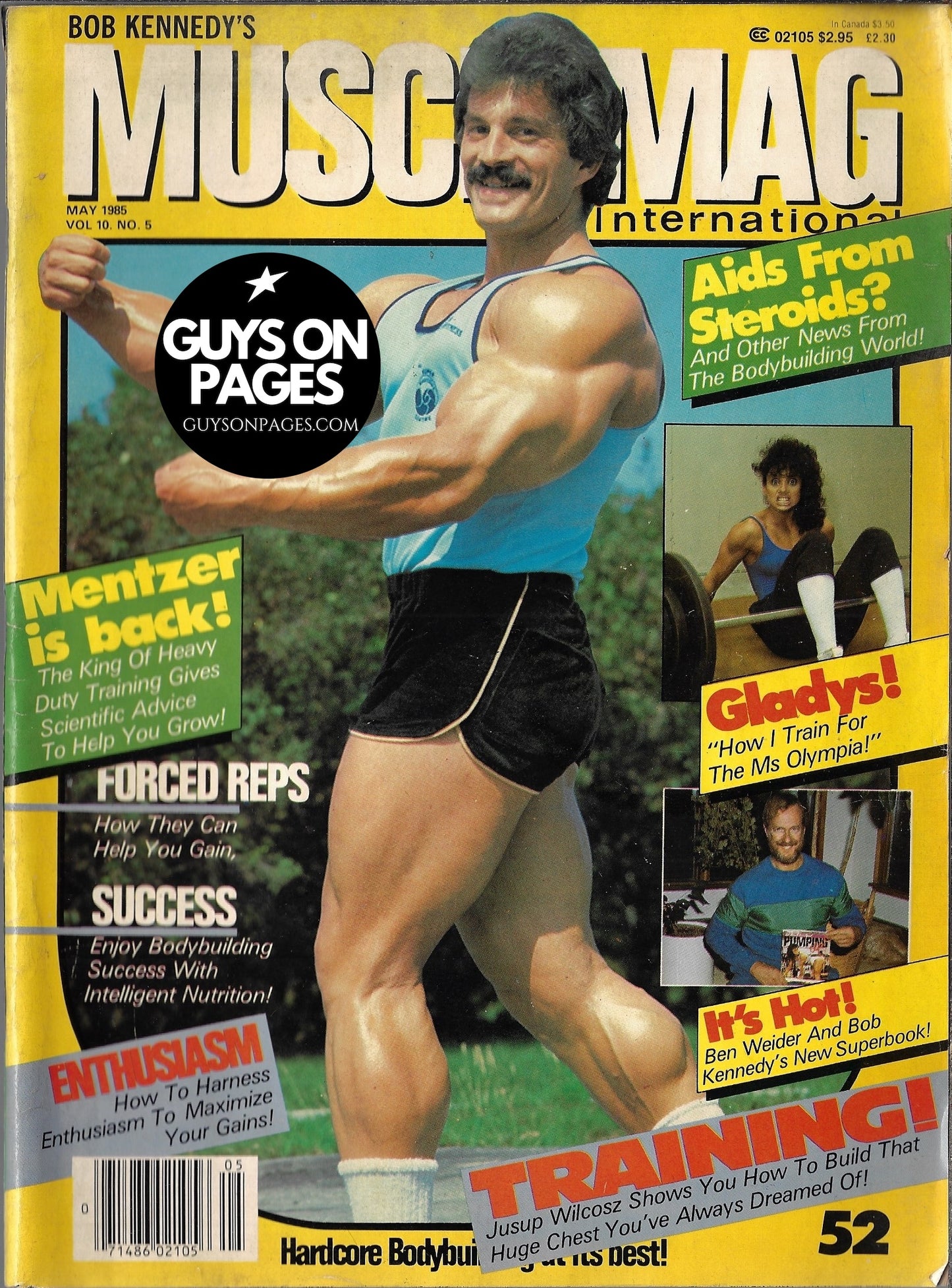 Muscle Mag International 1985 - Mike Mentzer