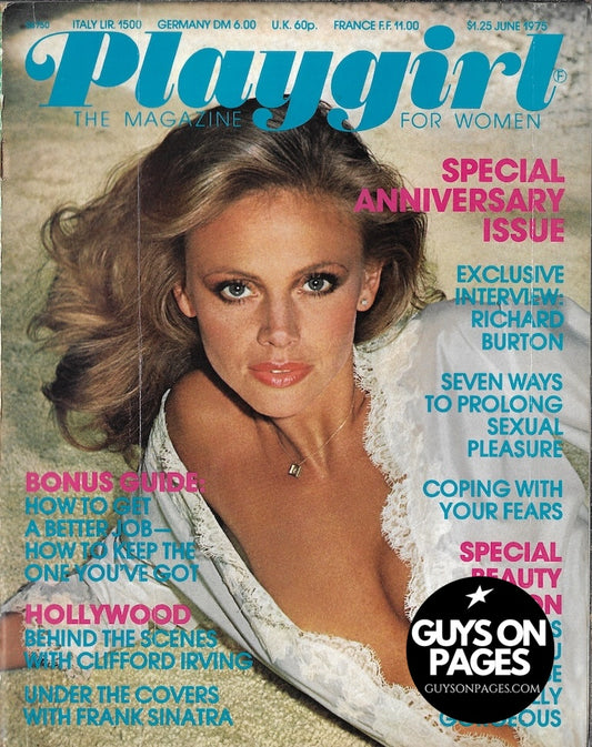 Playgirl Magazine - Britt Ekland RICHARD BURTON Andrew Cooper