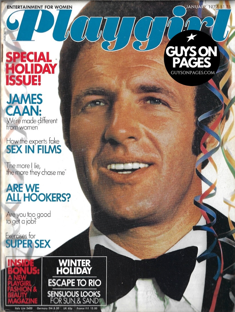 Playgirl Magazine - James Caan