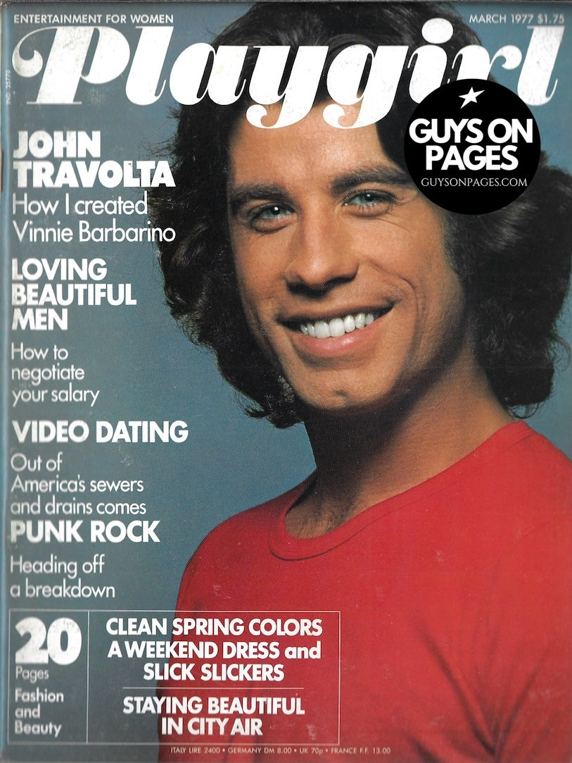 Playgirl Magazine - John Travolta