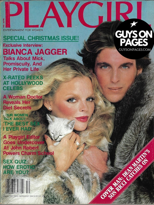 Playgirl Magazine - Charles Bush Bianca Jagger