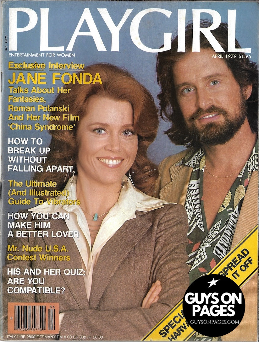 Playgirl Magazine - Michael Douglas Jane Fonda
