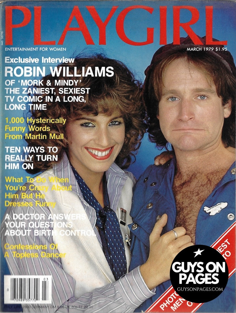Playgirl Magazine - Robin Williams