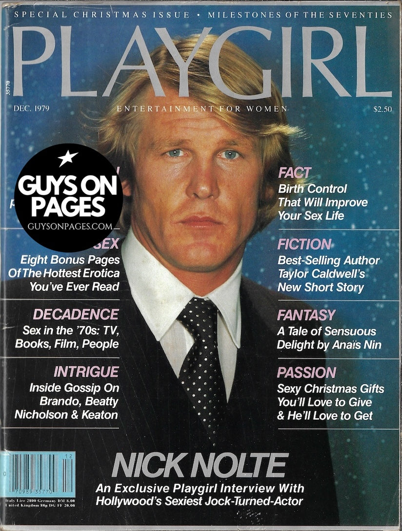Playgirl Magazine - Nick Nolte