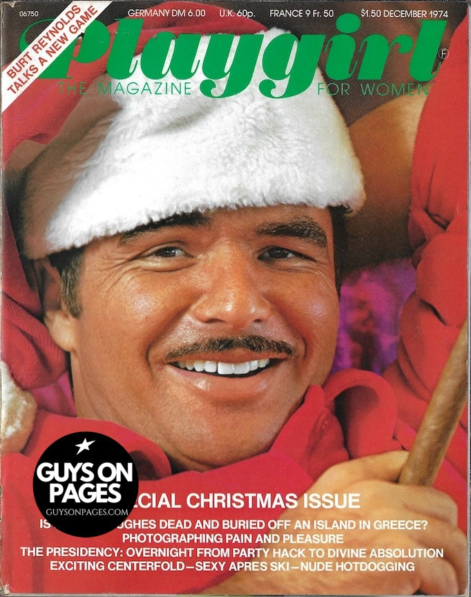 Playgirl Magazine - Burt Reynolds Woodroe Parker