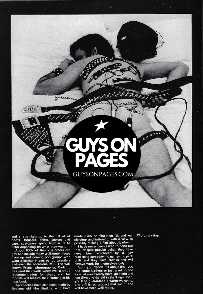 Q International Magazine - Eric TARGET Skinheads CAIN