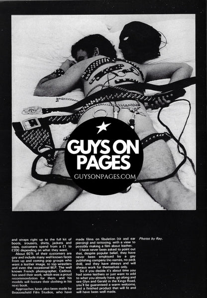 Q International Magazine - Eric TARGET Skinheads CAIN
