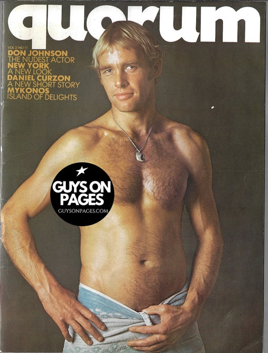 Quorum Magazine - Mike Arlen Colin Clarke