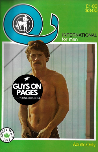 Q International Magazine - Model By Dudley AL PARKER Colt