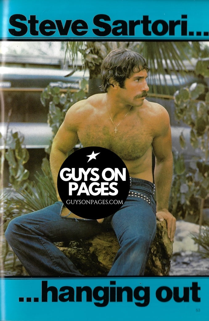 Q International Magazine - GAY STEVE SARTORI NAKED CHEST