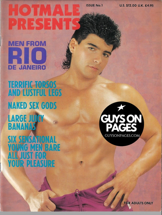 Hotmale Presents #1 Magazine - Men From Rio