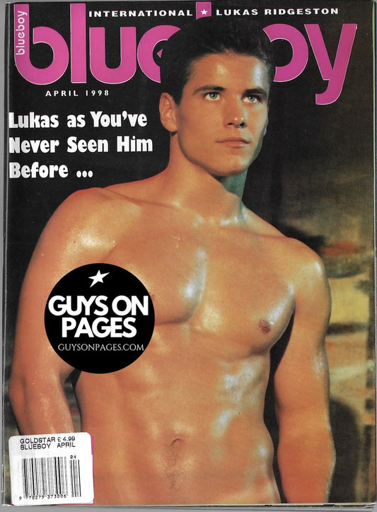 Blueboy Magazine - 1998 Lukas Ridgeston Bel Ami